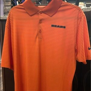 Mens Large Nike Chicago Bears polo shirt